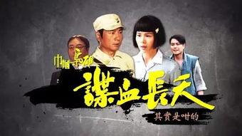 谍血长天国语在线观看,揭秘抗战间谍风云